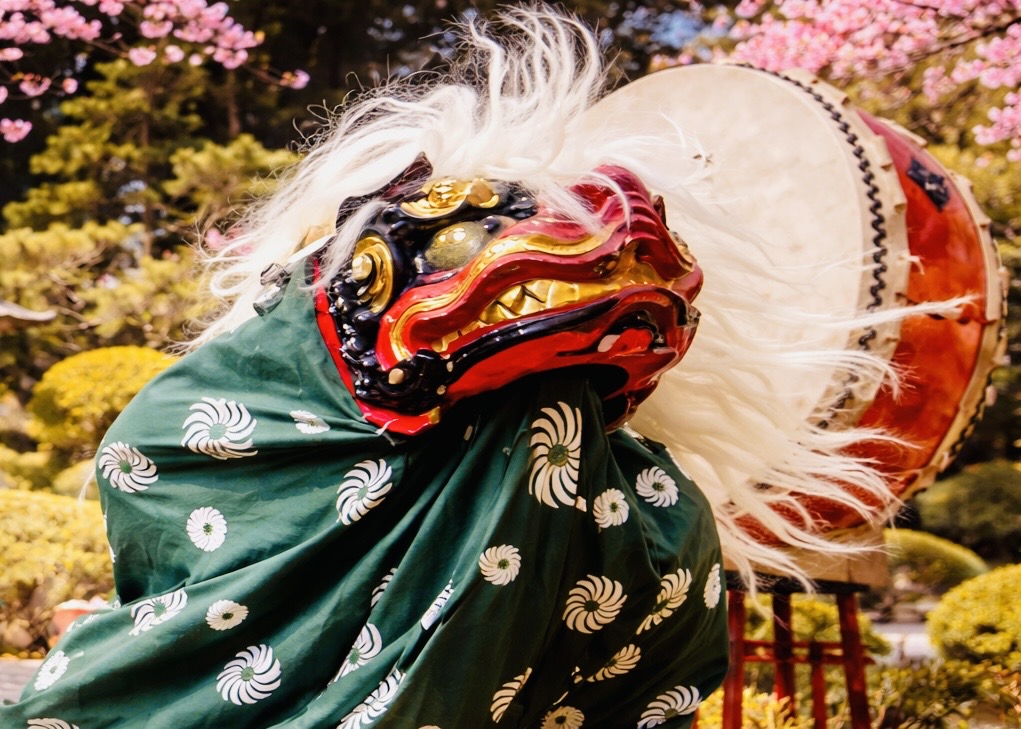 獅子舞インバウンド出演